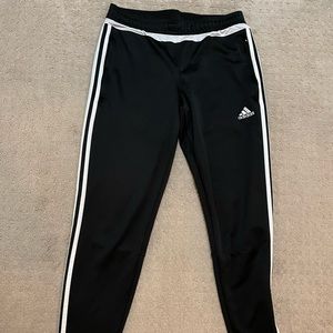 Adidas joggers, size m, black